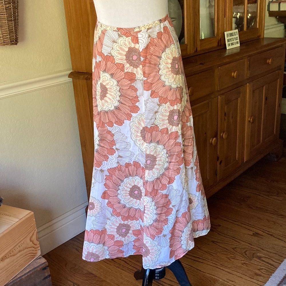 Jones|Wear Women’s Linen Blend Fully Lined Skirt Size 6